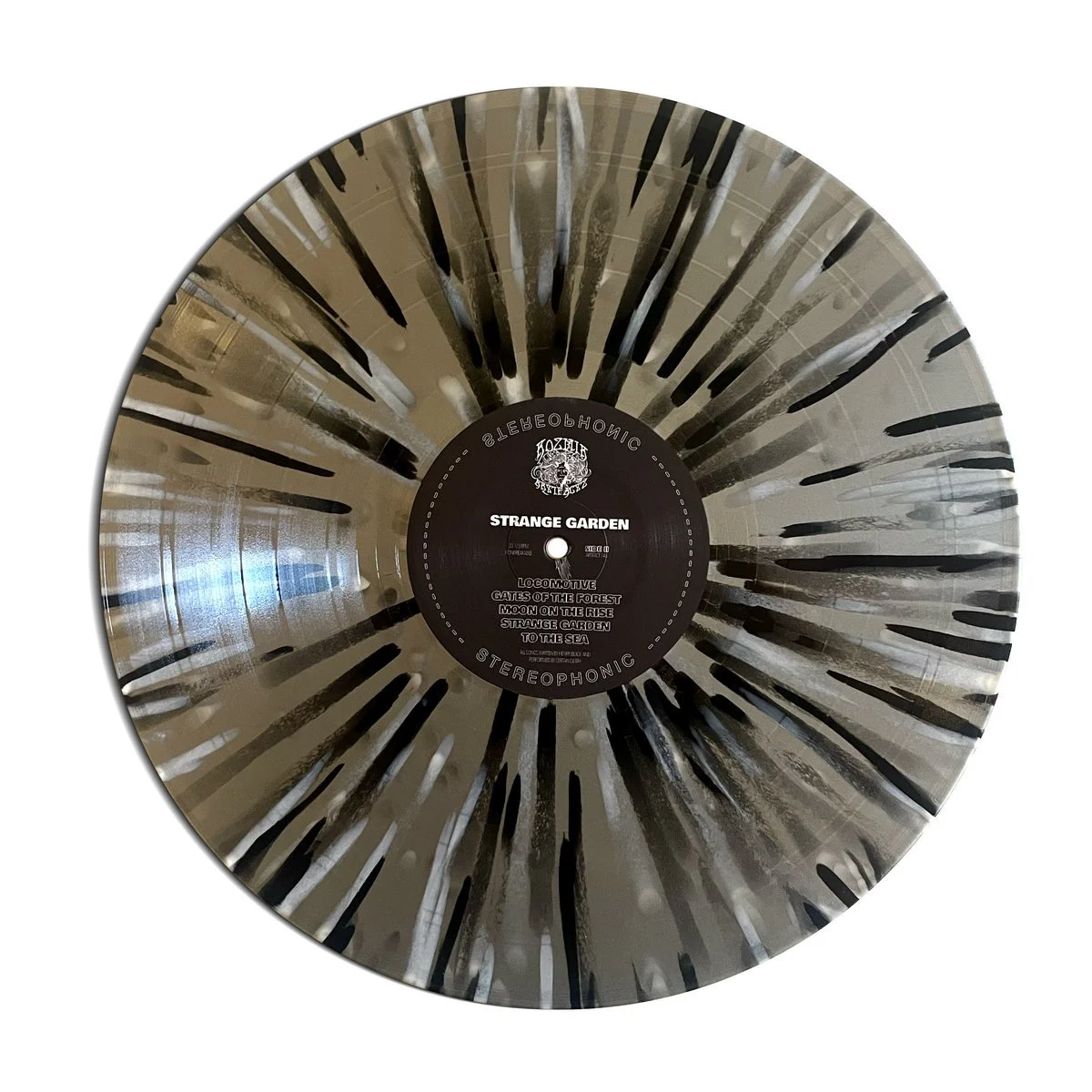 CERTAIN DEATH - Strange Garden (silver/white/black splatter) LP